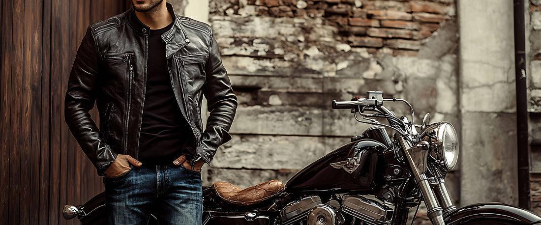 The Iconic Evolution of Men’s Biker Leather Jackets Through Time