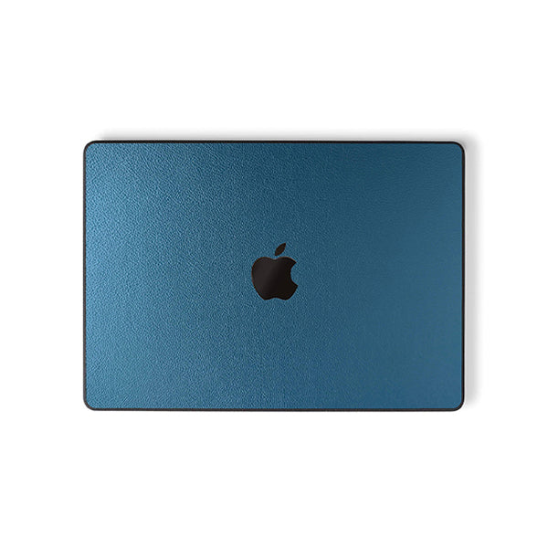 MacBook Cobalt Blue Leather Case
