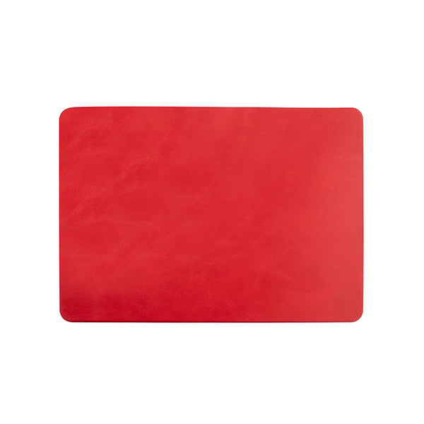 MacBook Red Leather Case