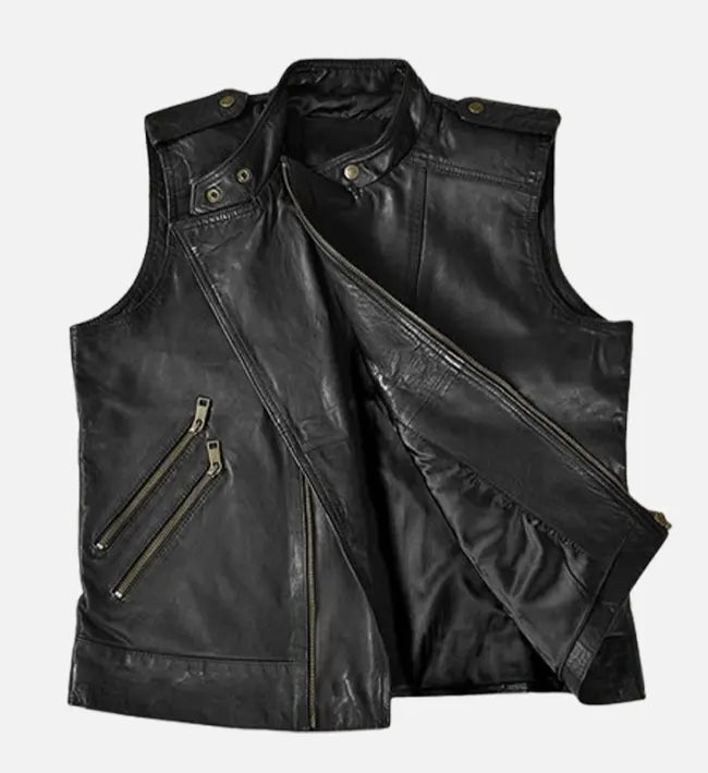 Men's Summit Rider Leather Vest