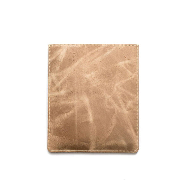 Leather iPad Sleeve Vertical Desert