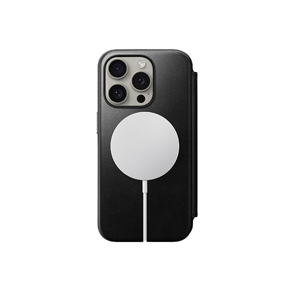 iPhone Modern Leather Folio Black