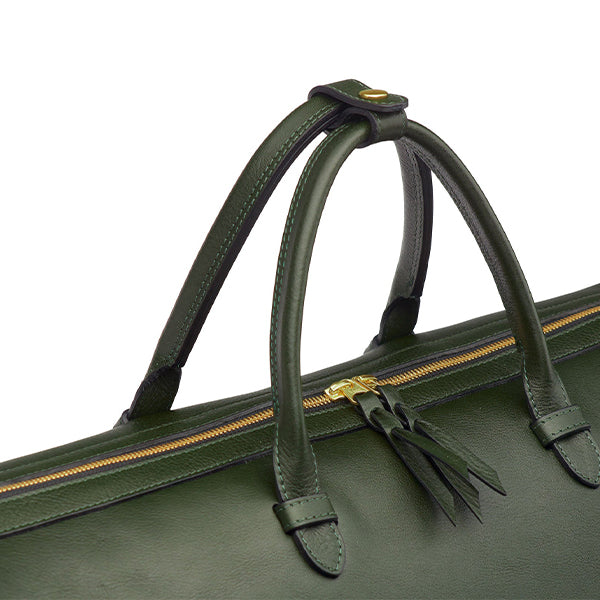Executive Edge Green Weekender Bag