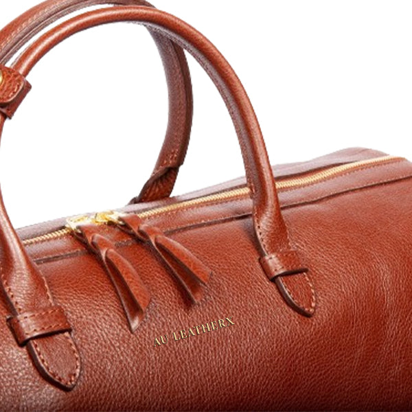 Executive Edge chestnut Weekender Bag