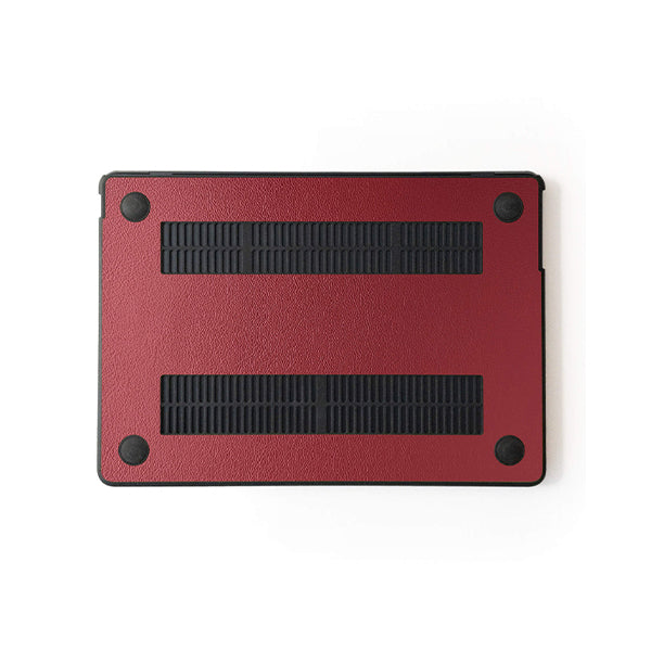 MacBook Ross Red Leather Case