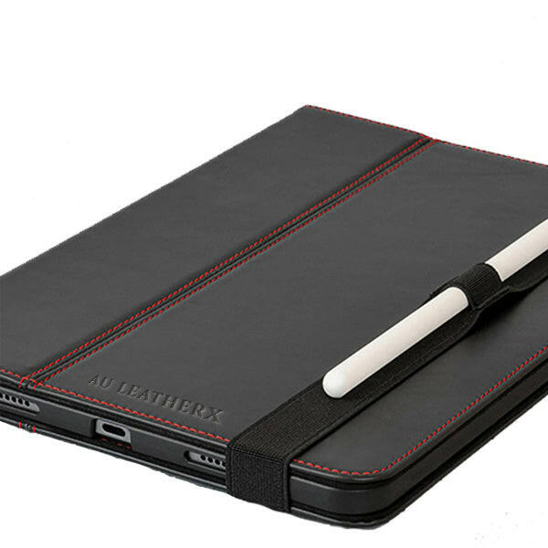 iPad Black Leather Case