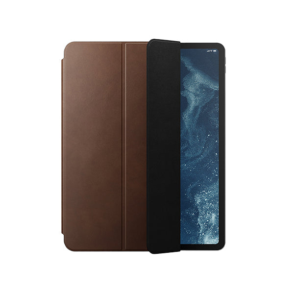 iPad Leather Folio Brown