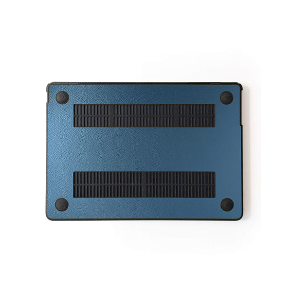 MacBook Cobalt Blue Leather Case