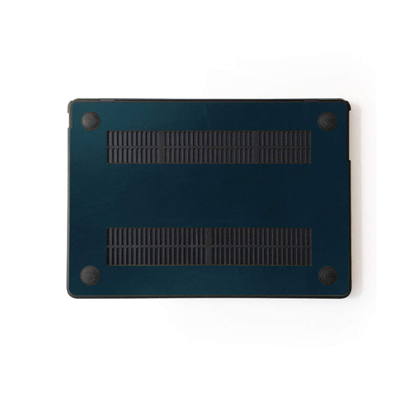 MacBook Pacific Blue Leather Case