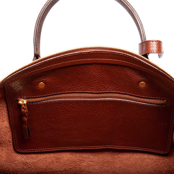 Executive Edge chestnut Weekender Bag