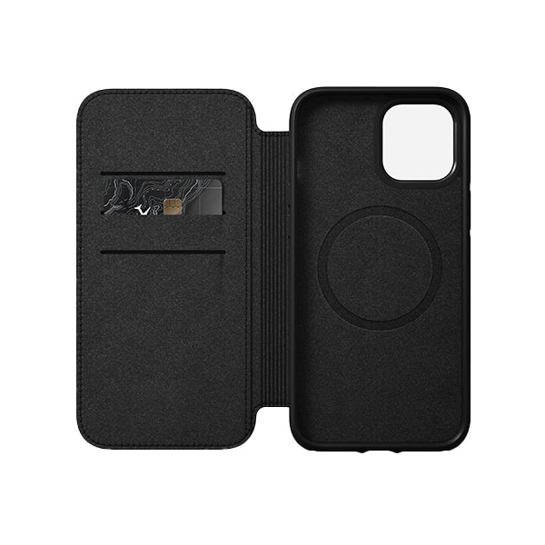 iPhone Series Black Leather Case