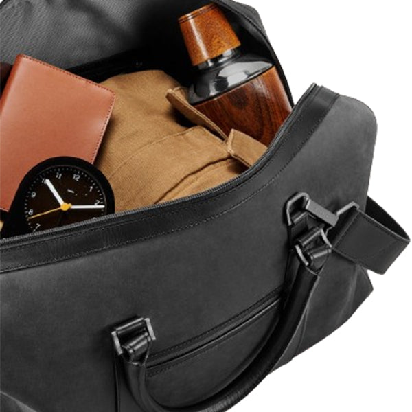 Compact Weekender Charcoal Bag