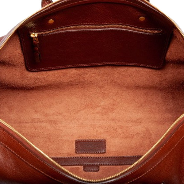 Executive Edge chestnut Weekender Bag