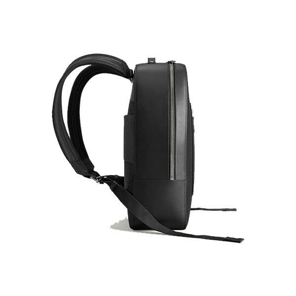 AU Black Leather Backpack