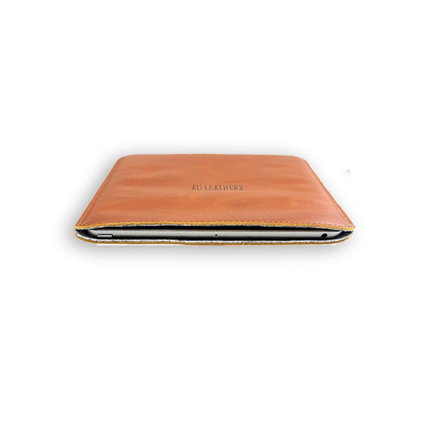 iPad Brown Leather Sleeve