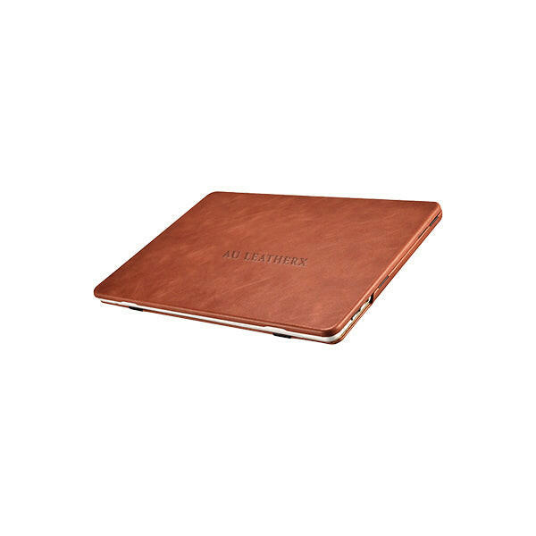Leather Hardshell Brown Case for MacBook
