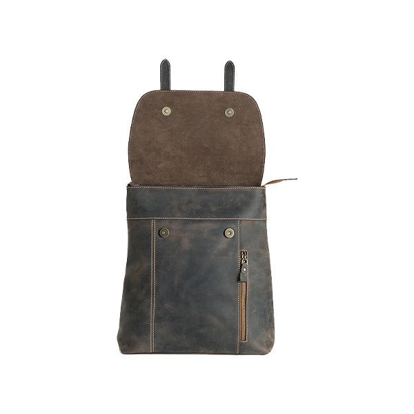 Chestnut Leather Backpack