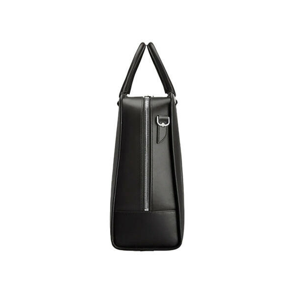 Executive Edge Navy Blue Leather Briefcase