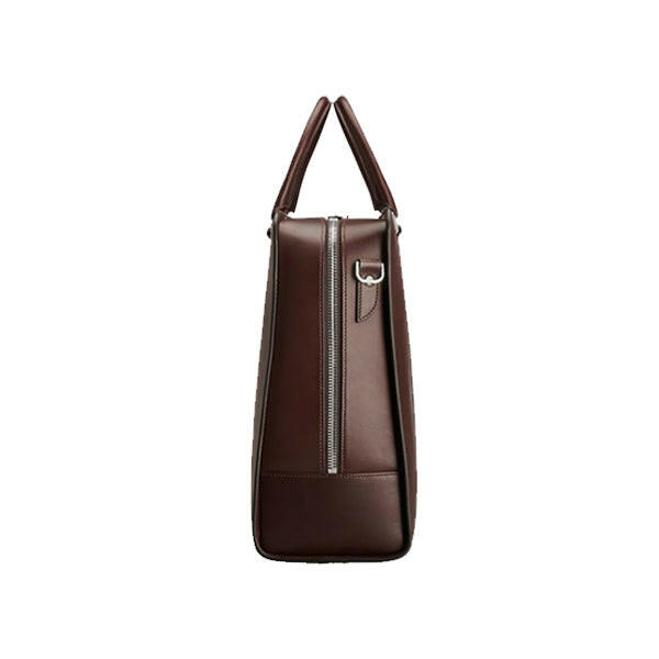 Executive Edge Brown Leather Briefcase