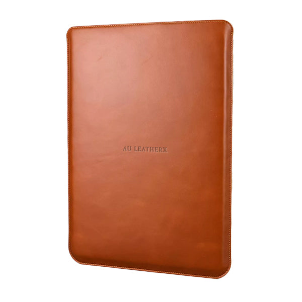 MacBook Brown Leather Sleeve
