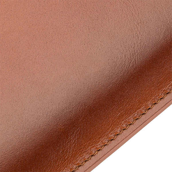 MacBook Burnished Tan Leather Sleeve