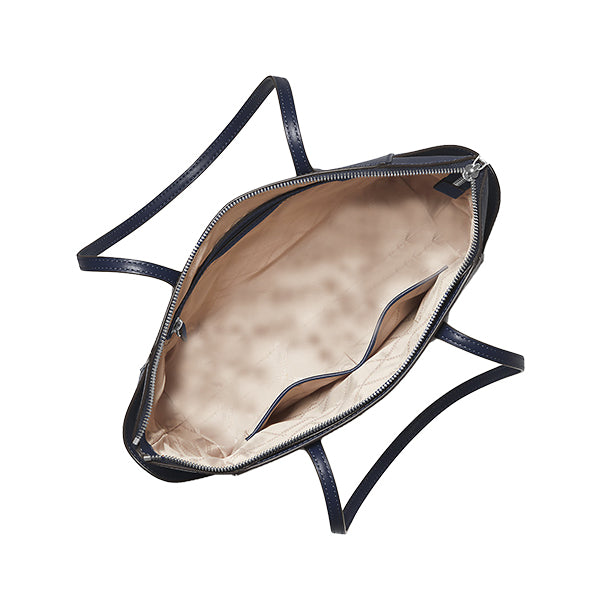 Marilyn Medium Saffiano Leather (Navy)