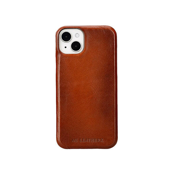 iPhone Wallet Case Pebble Brown