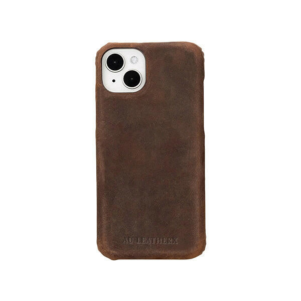 iPhone Wallet Case Distressed Coffee