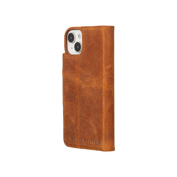 iPhone Wallet Case Golden Brown