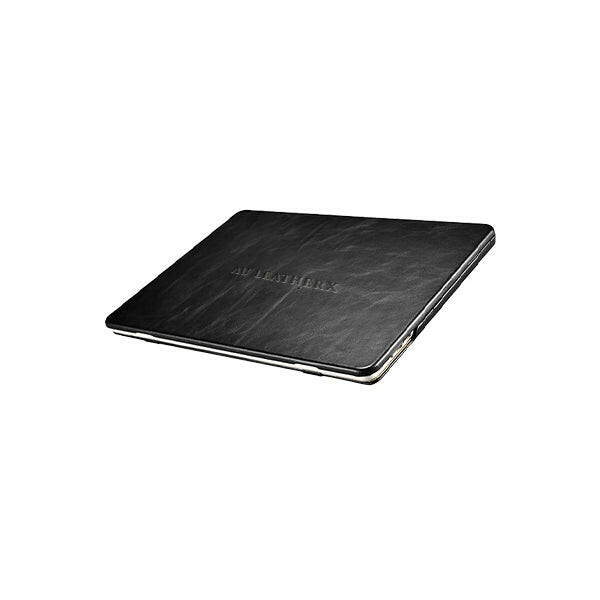 Leather Hardshell Black Case for MacBook