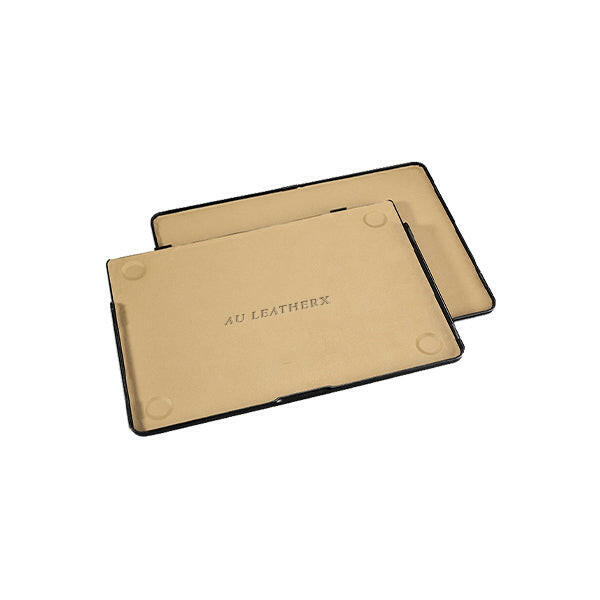Leather Hardshell Black Case for MacBook