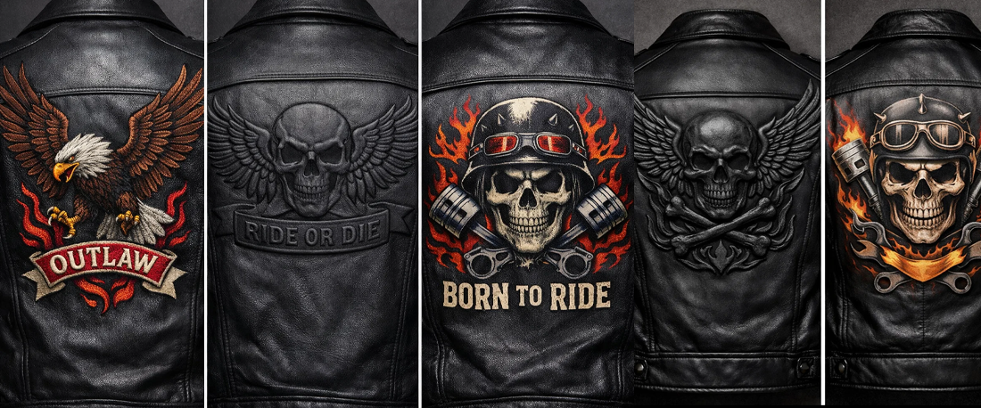 The Difference Between Embroidered, Embossed, and Printed Leather Jackets?