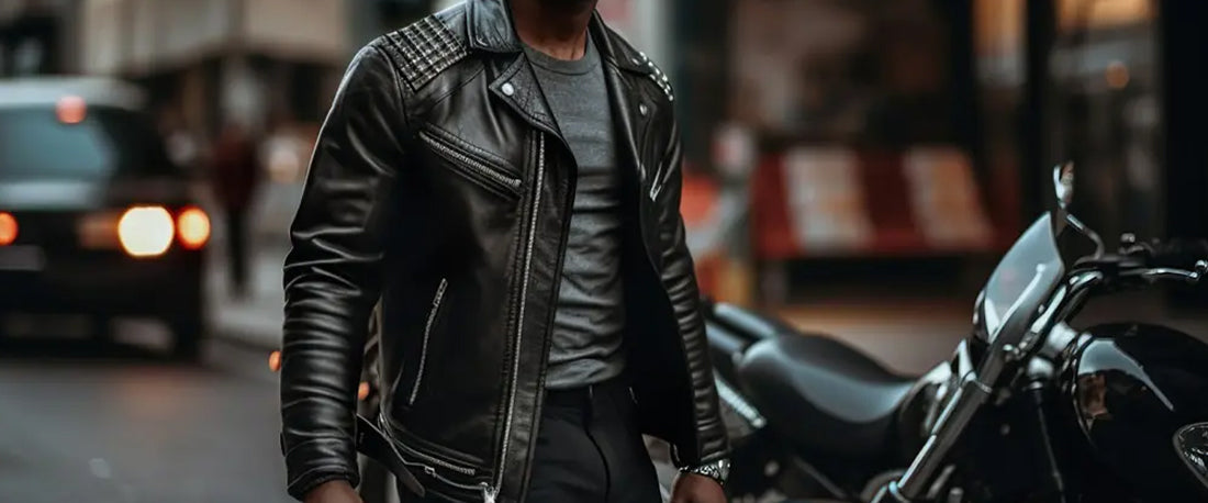 Key Design Details That Define a Classic Biker Jacket for Men
