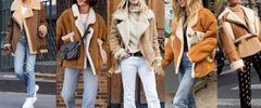 Shearling Jacket Outfits Ideas for Women to Stay Warm and Stylish