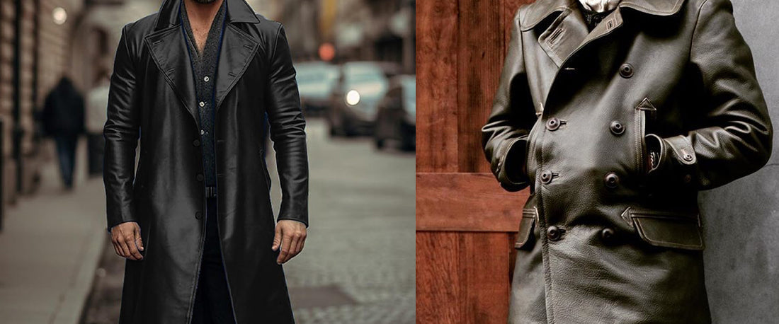 What is the Difference Between a Peacoat & Trench Coat