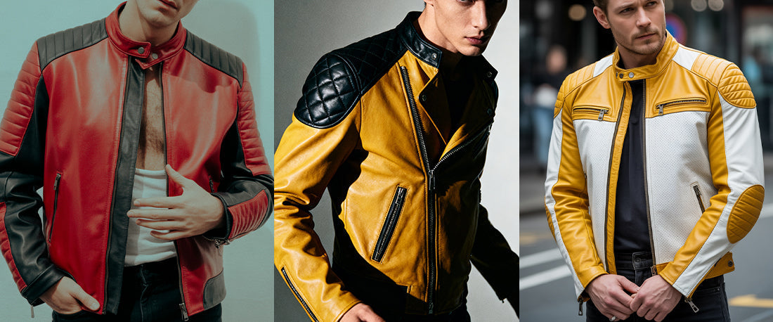 Men’s Best Multicolor Leather Jacket Style Guide