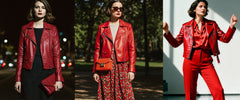 How to Style Women’s Red Leather Jackets with Any Outfit