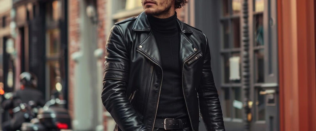 Best Men’s Outfits to Wear Under a Leather Jacket