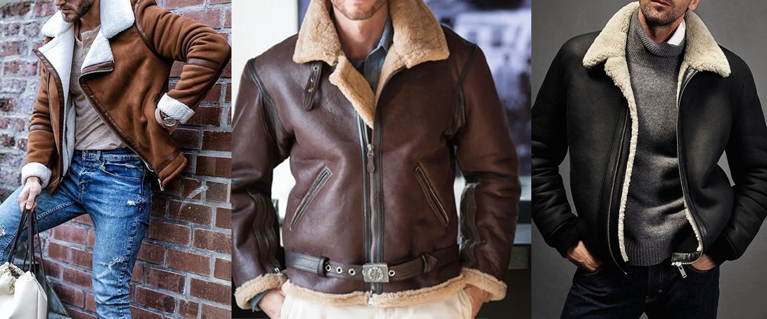 Style Guide for Men on How to Wear a Shearling Jacket: Outfit Ideas and Tips