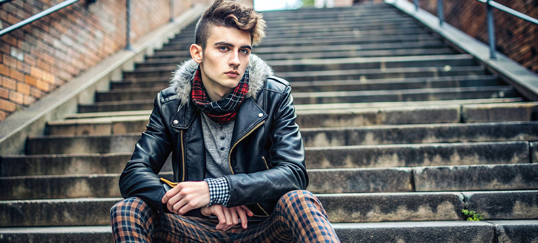 What To Wear With A Black Leather Jacket for Men