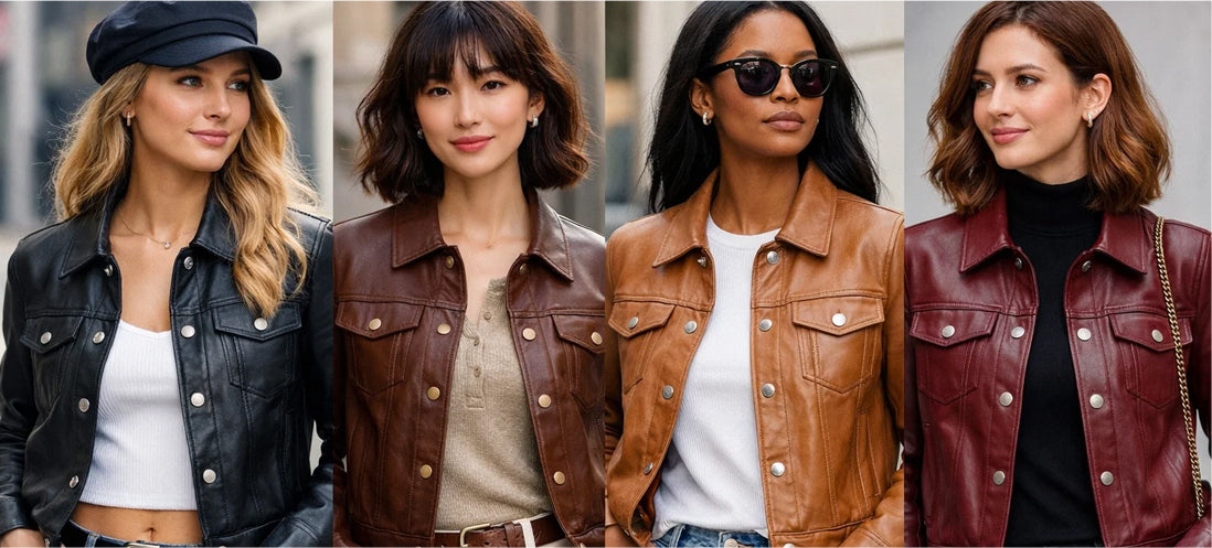 Best Women’s Leather Trucker Jackets for Everyday Wear in 2026