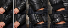 Types of Leather Jacket Cuffs and How They Change the Fit