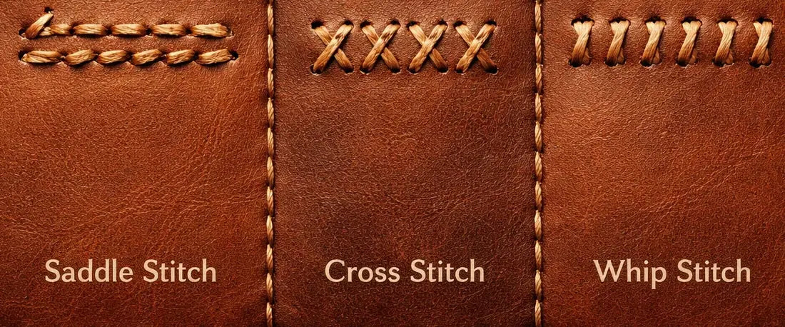 Different Types of Leather Stitching and How They’re Used