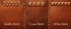 Different Types of Leather Stitching and How They’re Used