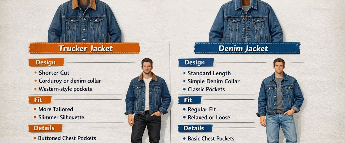 Trucker Jacket vs Denim Jacket: Comparison Guide