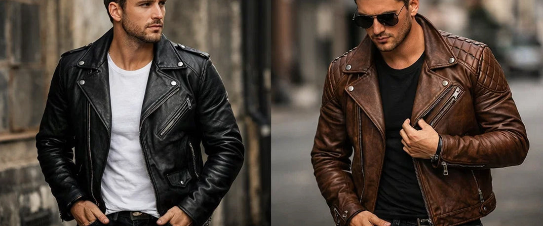 The Ultimate Guide to Men’s Leather Biker Jackets