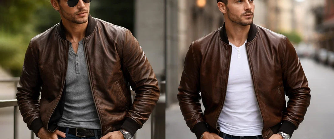 How to Choose the Best Leather Materials for Bomber Jackets