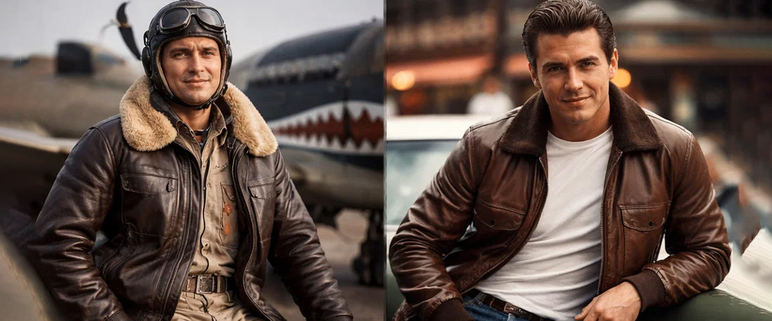 History & Heritage of the Leather Bomber Jackets