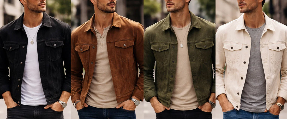 A Complete Guide to the Best Trucker Jacket Colors for Men