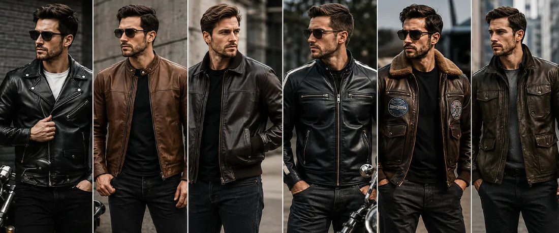 Popular Styles of Leather Jackets and How to Choose Your Perfect Match